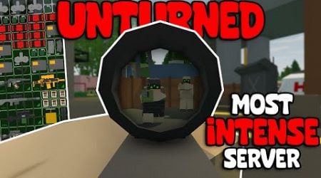 I PLAYED ON THE MOST INTENSE WASHINGTON SERVER - Unturned PVP