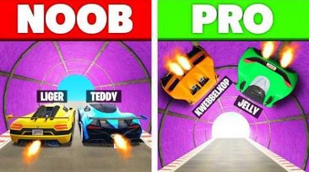 NOOB vs. PRO in Impossible GTA 5 Race