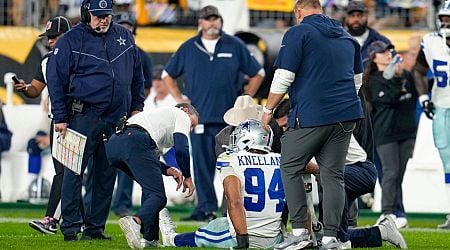 Marshawn Kneeland (knee) adds to Cowboys' injury woes at DE