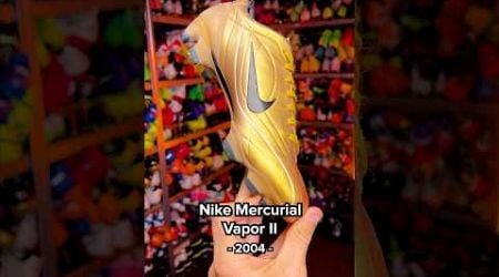 All of my gold football boots (more than you think)