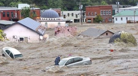 Chaos in Croatia and Bosnia-Herzegovina! Houses, bridges and cars swept away