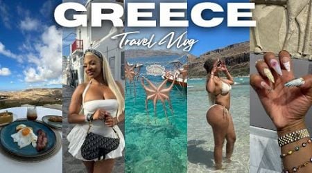 GREECE VLOG: BEST GIRLS TRIP, DATE? , ISLAND HOPPING, CLUBS , TRAVEL &amp; MORE...