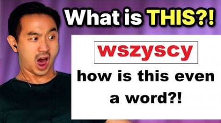 ASIAN REACTS to How To Read Polish or Something