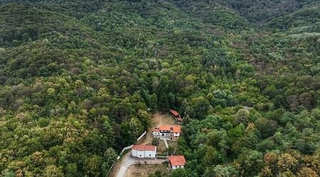 Weather in Mountains Clear, but Wet and Windy