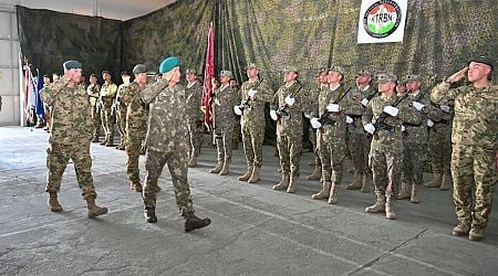 Defense Forces Begin 31st Rotation in Kosovo with KFOR Mission Handover