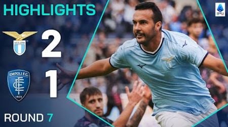 LAZIO-EMPOLI 2-1 | HIGHLIGHTS | Pedro hits Empoli with first defeat of the season | Serie A 2024/25