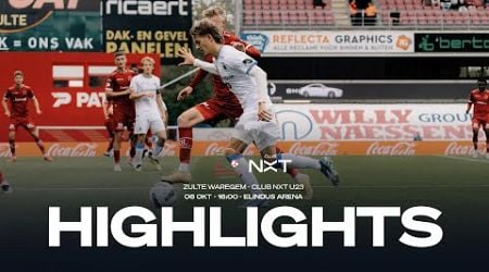 ZULTE WAREGEM - CLUB NXT | HIGHLIGHTS | 2024-2025