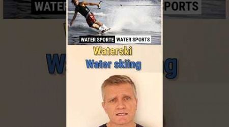 Learn Afrikaans vocabulary for more water sports