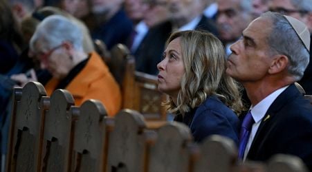 Reticence on Oct. 7 betrays hidden antisemitism says Meloni