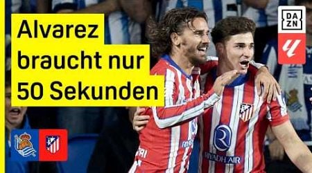 Wahnsinns-Tor von Sucic kostet Atletico den Sieg: Real Sociedad - Atletico | LaLiga | DAZN