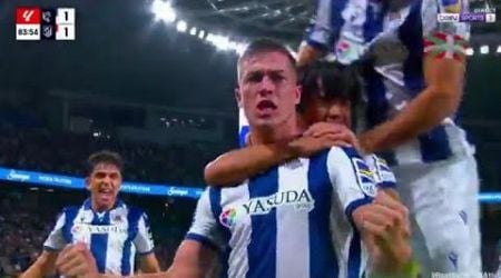 Luka Sucic Goal, Real Sociedad vs Atletico Madrid (1-1) All Goals and Extended Highlights