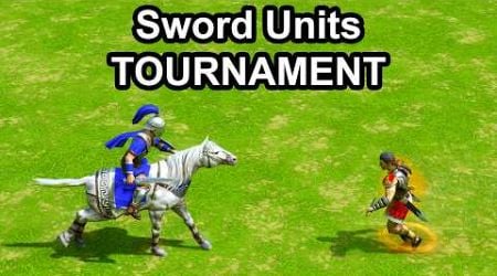 All SWORDS Units Tournament - Age of Mythology Retold