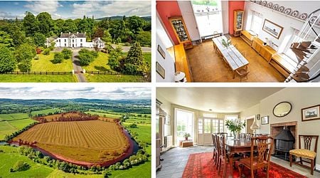 PICTURES: Captivating Georgian Manor with enchanting private grounds hits the market 