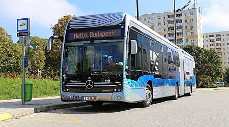 Budapest tests Mercedes-Benz eCitaro fuel cell bus, you can try it for free