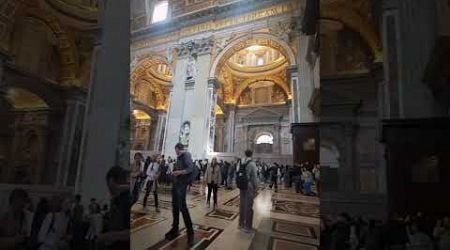 St.peter&#39;s basilica #travel #italy #india #viralvideo #trending #shorts #youtubeshorts #europe