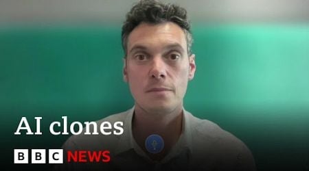 Can BBC reporter&#39;s AI clone fool his colleagues? | BBC News