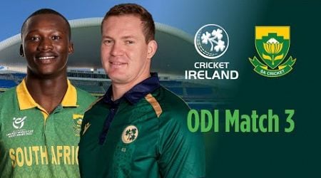 Ireland v South Africa ODI Series: Match 3