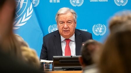 UN chief appeals for peace on 1st anniversary of Gaza conflict