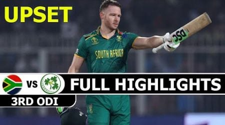 SOUTH AFRICA VS IRELAND 3RD ODI MATCH 2024 FULL HIGHLIGHTS | SA VS IRE