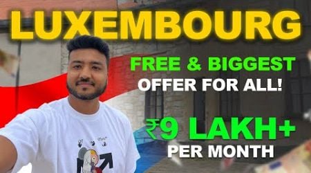 How to Apply Luxembourg Work Visa Online 2024-2025 | Luxembourg Country Work Visa | Luxembourg Jobs