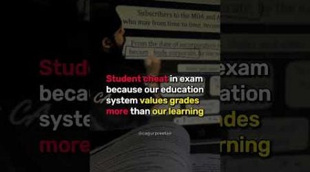 Our Education System .. #vishwas_ca #motivation #cafoundation #icai #shorts #ytshorts #memes #study