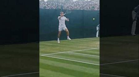 Incredible Jumping Forehand by David Goffin #atp #tennis #forehand