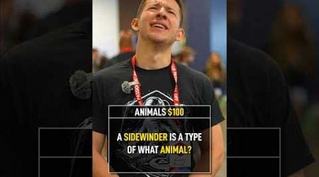 Sidewinder Is What Animal? @nicolasprocel @ZEKEtrickSHOTS