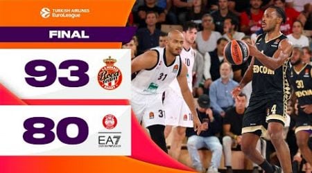 DOMINANT Win | AS Monaco - Armani Milan | R1 HIGHLIGHTS 24-25 Turkish Airlines EuroLeague