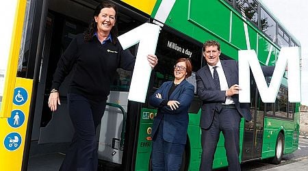 Ireland hits record public transport use with over a million passengers a day