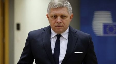 Slovakian PM Robert Fico pledges to prevent Ukraine&#39;s NATO bid while in office