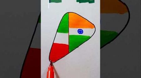 Hungary vs India || Independence Day #shorts #art #flagdrawing #15august