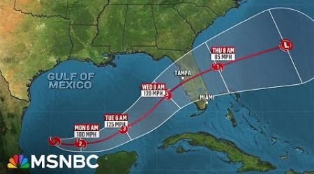 LIVE: Hurricane Milton tracker | MSNBC