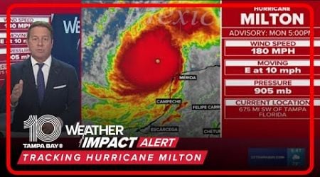 Hurricane Milton update: 5:45 p.m. Monday, Oct. 7