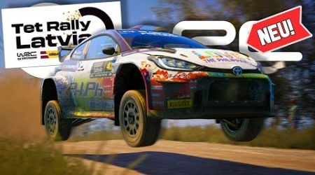 TET RALLY LATVIA MIT DEM NEUEN TOYOTA GR YARIS RALLY2! - EA SPORTS WRC 2024 SAISONERWEITERUNG