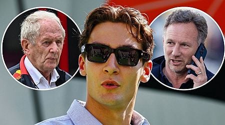 Red Bull's George Russell plan has Christian Horner and Helmut Marko at odds