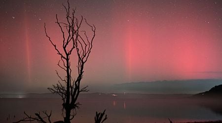 The aurora borealis visible again from Romania as well