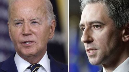 Joe Biden cancels planned event with Simon Harris as Hurricane Milton due to hit Florida 