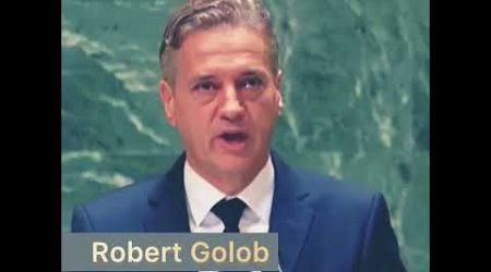 Mr : Netanyahu stop the war now : Robert Golob - Slovenian Prime Minister ||