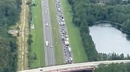 Hurricane Milton: Terrifying video reveals horror mass evacuations clogging US roads as people flee 250kph winds