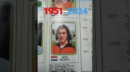 RIP Johan neeskens #football #worldcup #rip