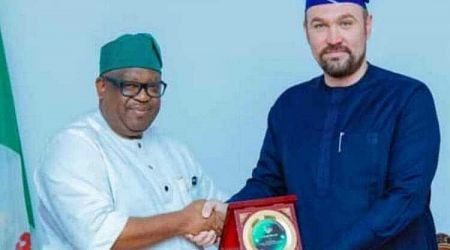 Bulgarian Ambassador to Nigeria Meets Plateau State Governor Mutfwang