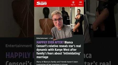 Are Kanye West and Bianca Censori getting a divorce? #shorts #kanyewest