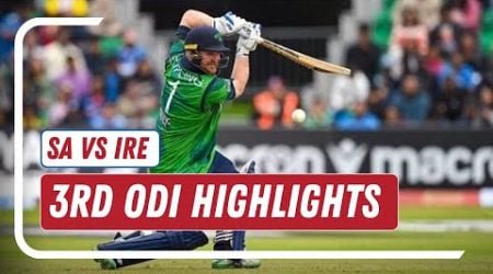 South Africa vs Ireland 3rd ODI Highlights 2024 | SA vs IRE