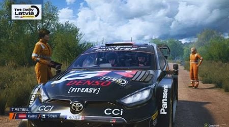 EA SPORTS WRC TET RALLY LATVIA