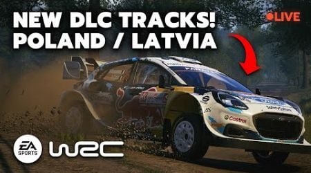 WRC 2024 Season Expansion - LIVE with new Poland &amp; Latvia Stages