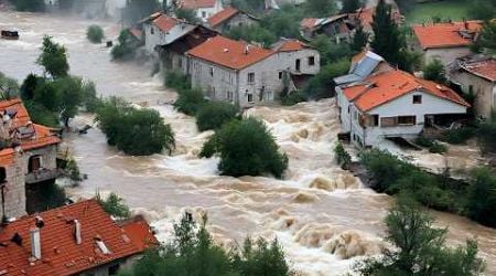 Flood wipes out village in Podgora, Croatia in hours