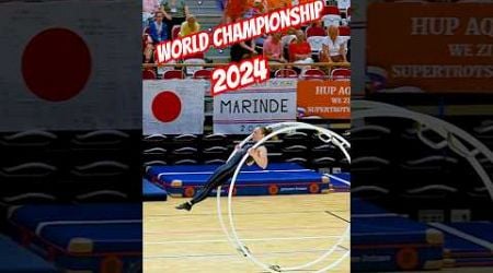 World Championships 2024 in Gymwheel Woman Straight Line Finals Cheyenne Rechsteiner