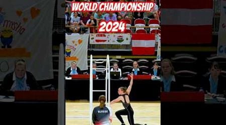 World Championships 2024 in #Gymwheel Woman Straight Line Finals Cheyenne Rechsteiner