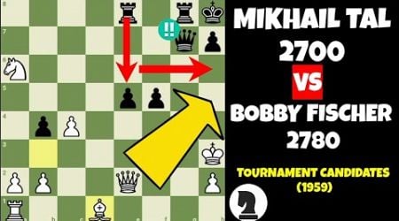 Bobby Fisher vs Mikhail Tal - 1959 Tournament Candidates, Slovenia 1080p 30f