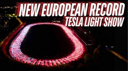 2024 MEGA TESLA LIGHT SHOW || 902 TESLA FINLAND